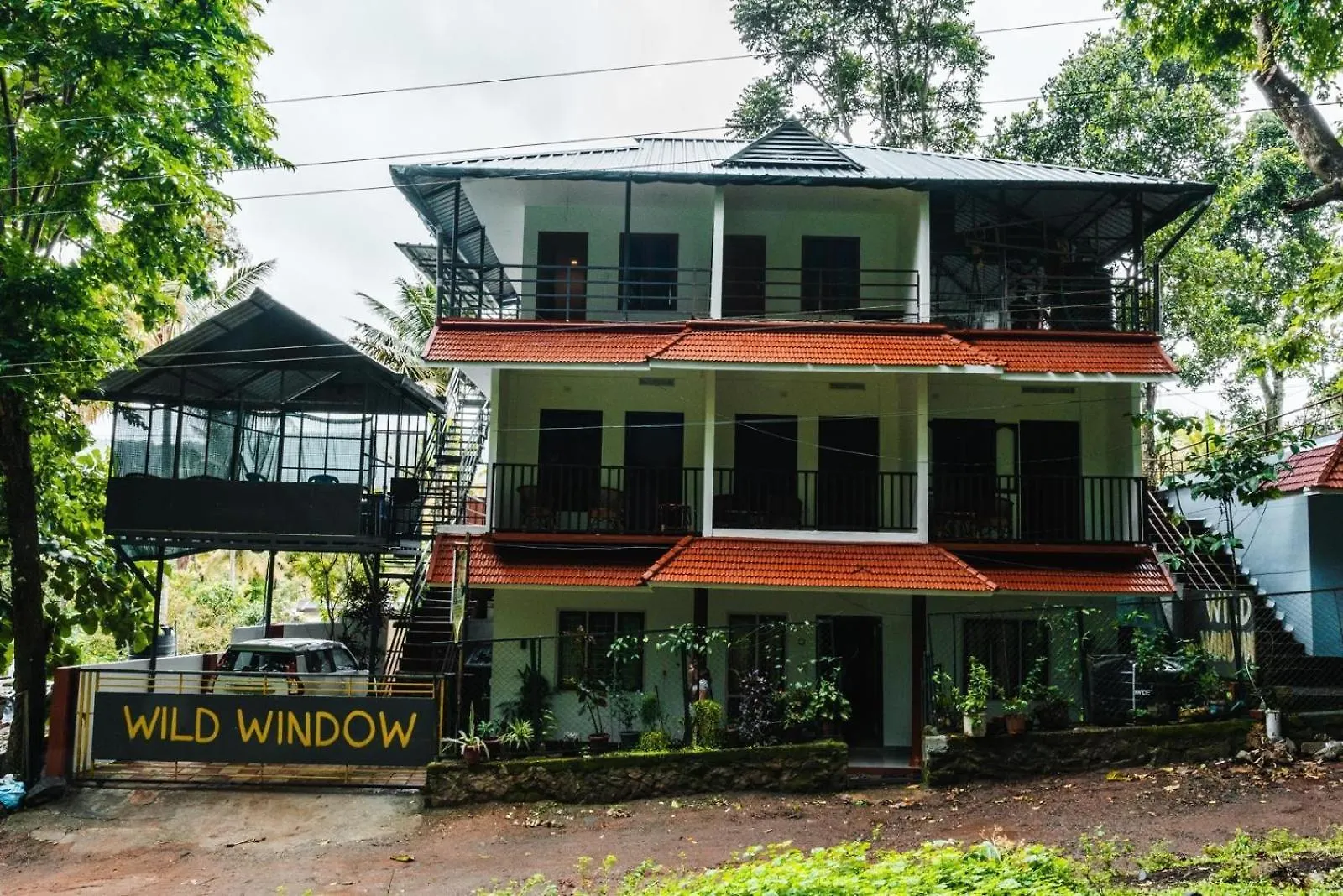 Wild Window - Forest View Homestay Thekkady India